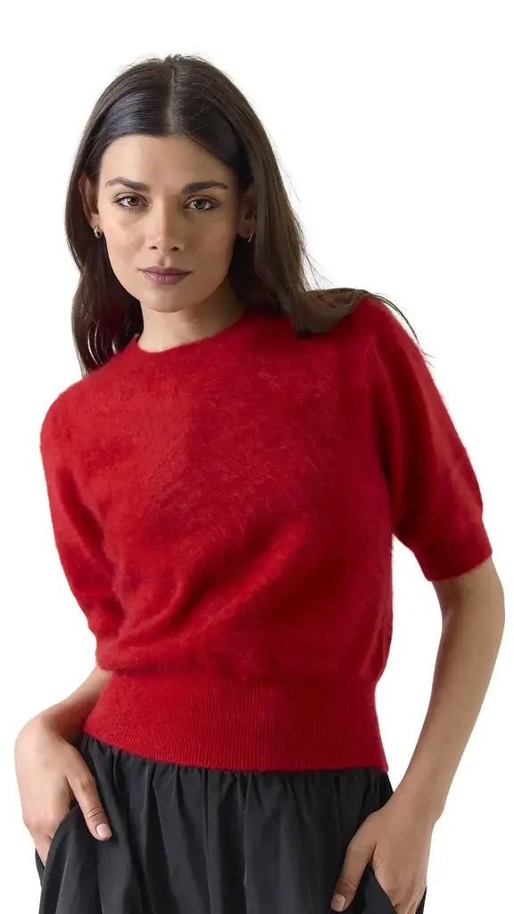 BRODIE BRUSHED MIDDLETON TEE PARROT