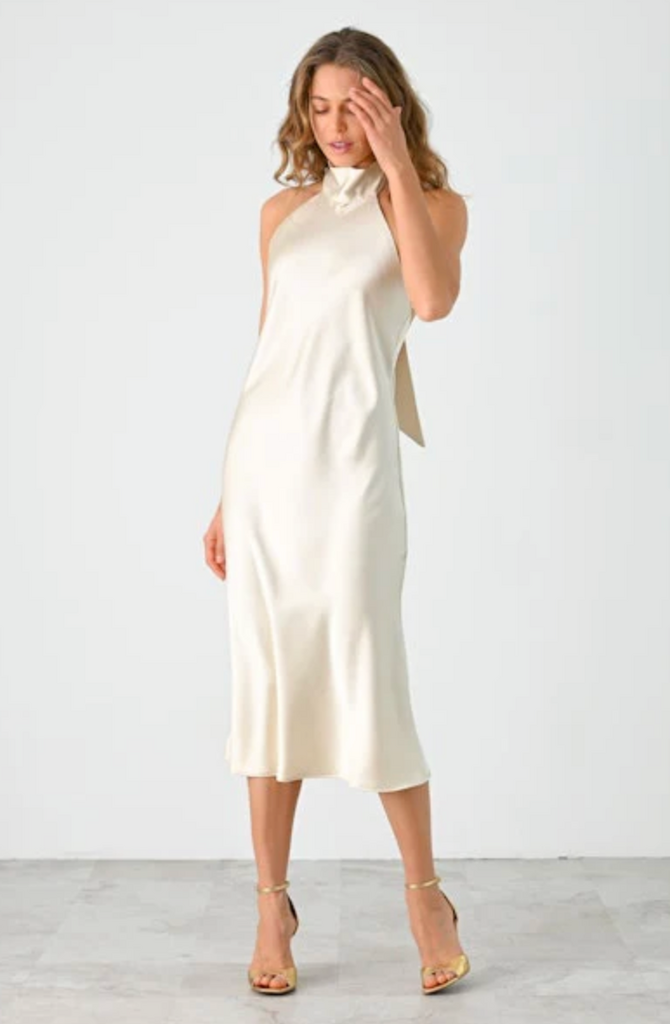 LILA MIDI DRESS