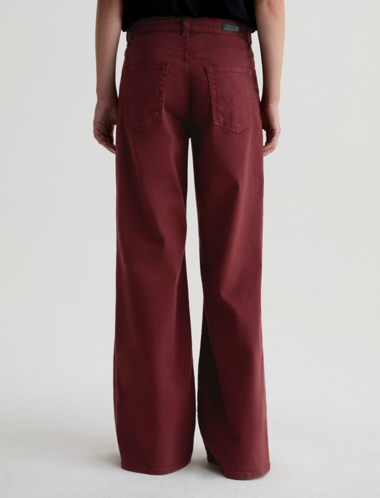 AG JEANS SAIGE MID RISE WIDE LEG