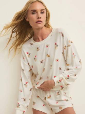 Z SUPPLY SPORTY LOVE PUP SHORT