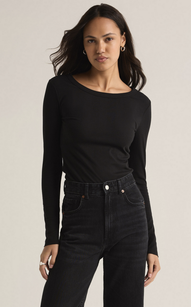 Z SUPPLY VARIEGATED LAYER TOP