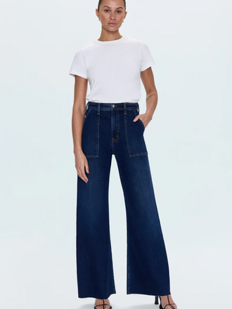 PISTOLA PENNY HIGH RISE UTILITY WIDE LEG