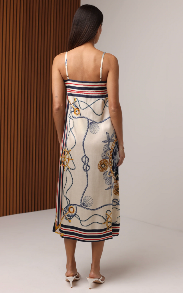 SHORE TRINA MIDI DRESS