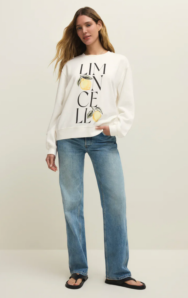 Z SUPPLY LIMON BOYFRIEND SWEATSHIRT