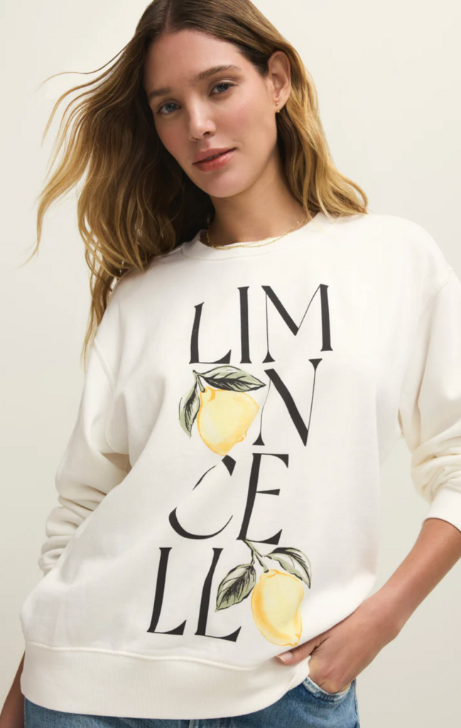 Z SUPPLY LIMON BOYFRIEND SWEATSHIRT
