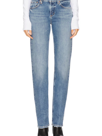 AGOLDE LOW RISE SLIM JEANS