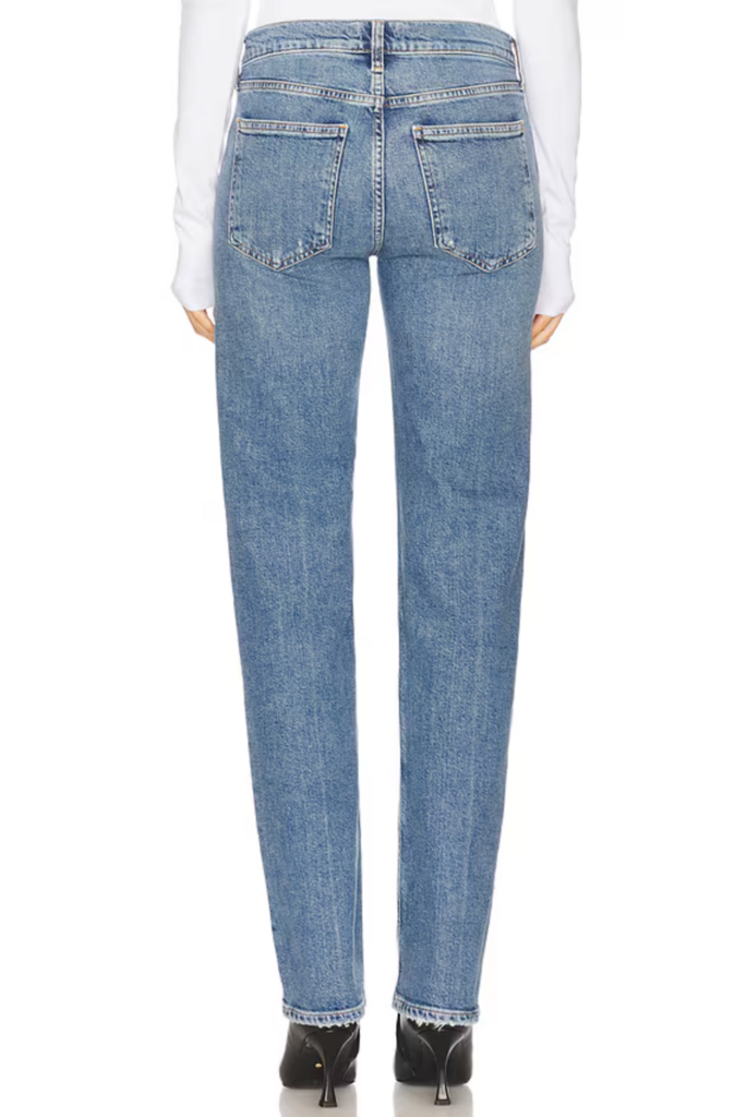 AGOLDE LOW RISE SLIM JEANS