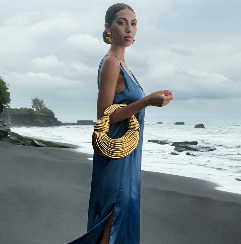 VERANO HILL AMANDA HANDBAG GOLD