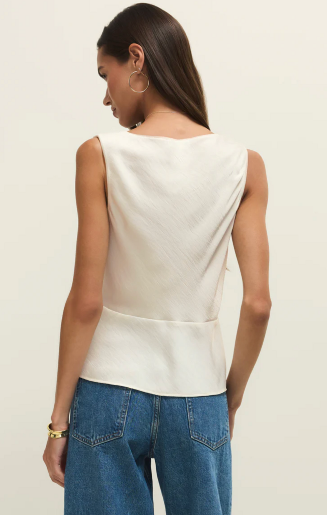 Z SUPPLY LUANA LUXE SATIN TOP