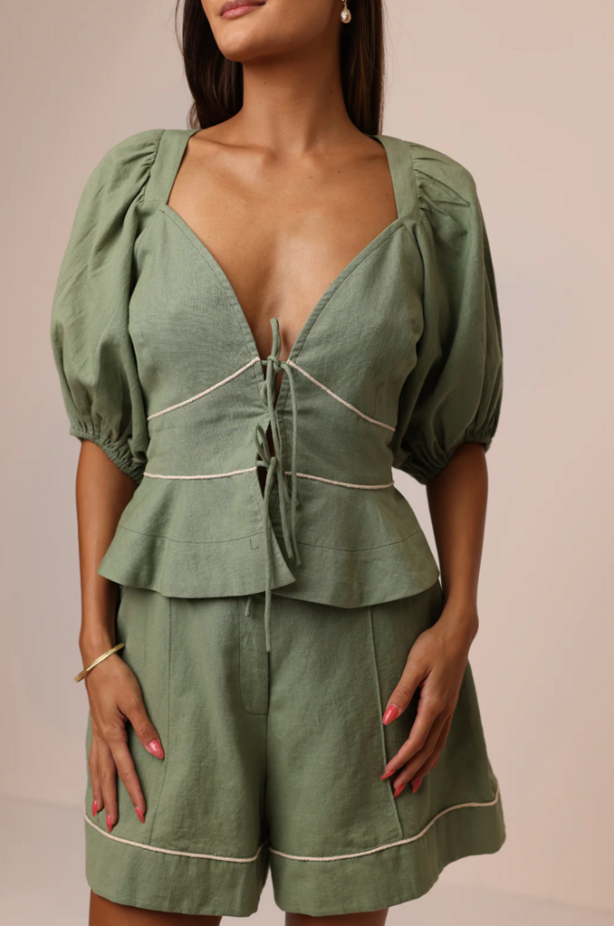 SHORE RUMI ROPER BLOUSE