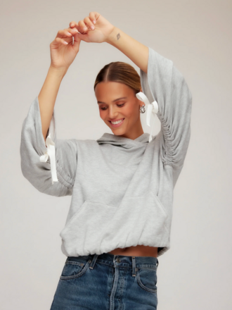 FIFTEEN TWENTY MAKENNA BUBBLE SWEATSHIRT