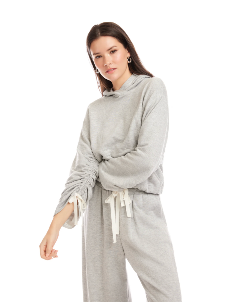 FIFTEEN TWENTY MAKENNA BUBBLE SWEATSHIRT