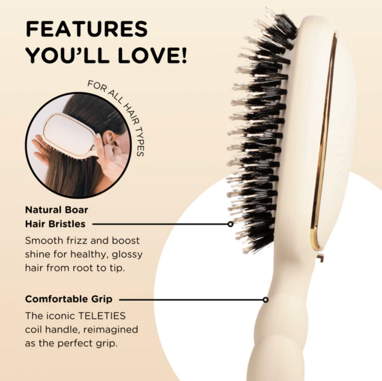 BOAR BRISTLE HAIR BRUSH