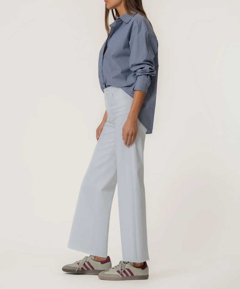 KUT MEG HIGH RISE FAB AB WIDE LEG