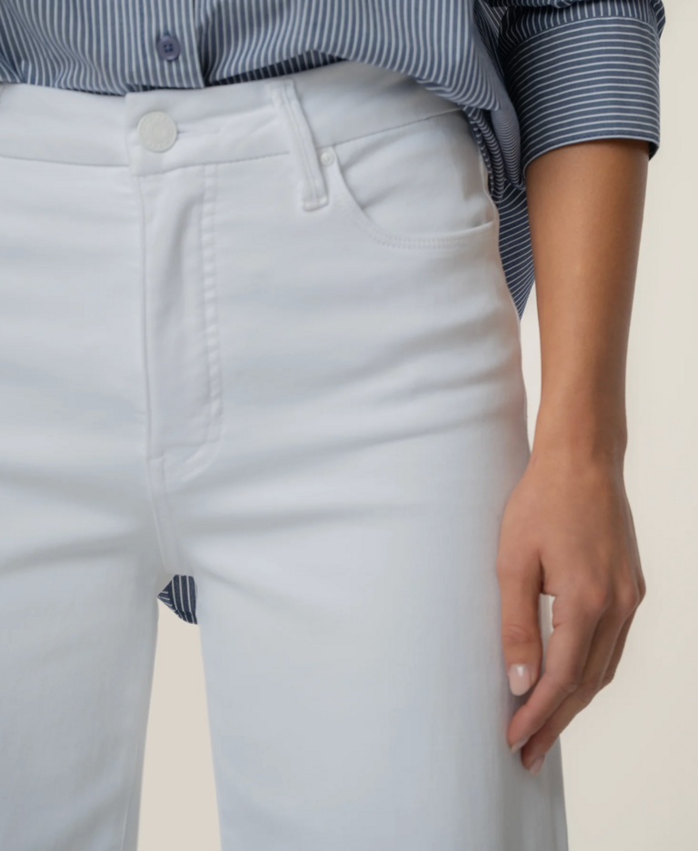 KUT MEG HIGH RISE FAB AB WIDE LEG