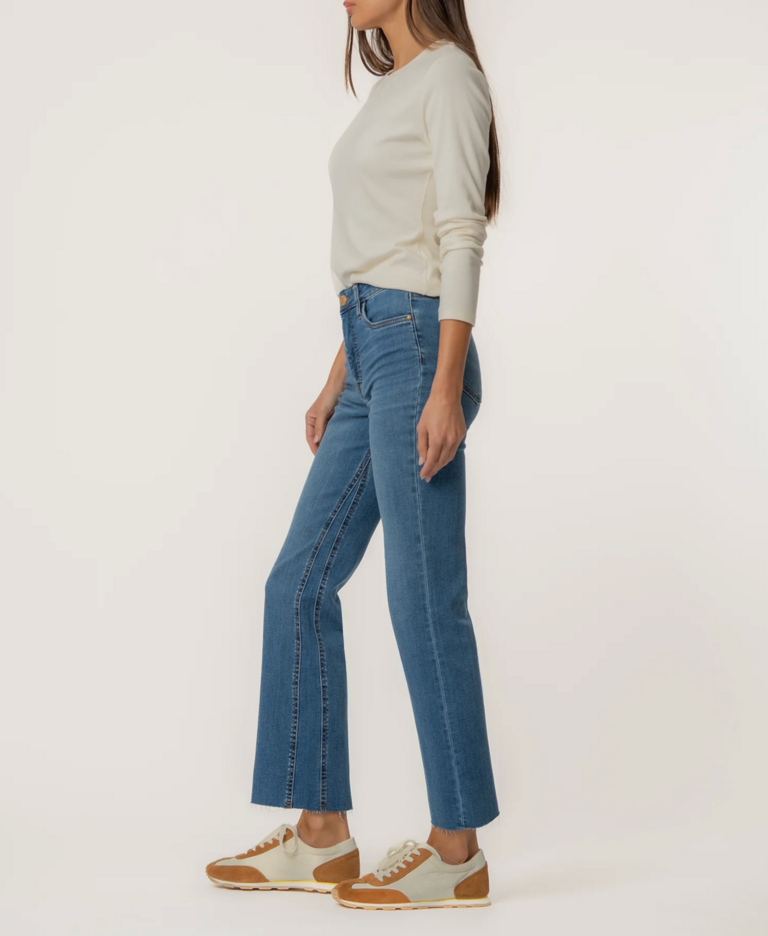 KUT KELSEY HIGH RISE ANKLE FLARE