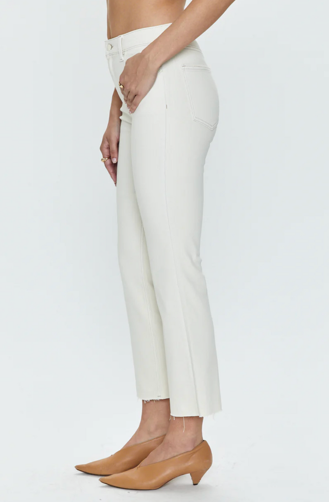 PISTOLA LENNON HIGH RISE CROP BOOT JEAN