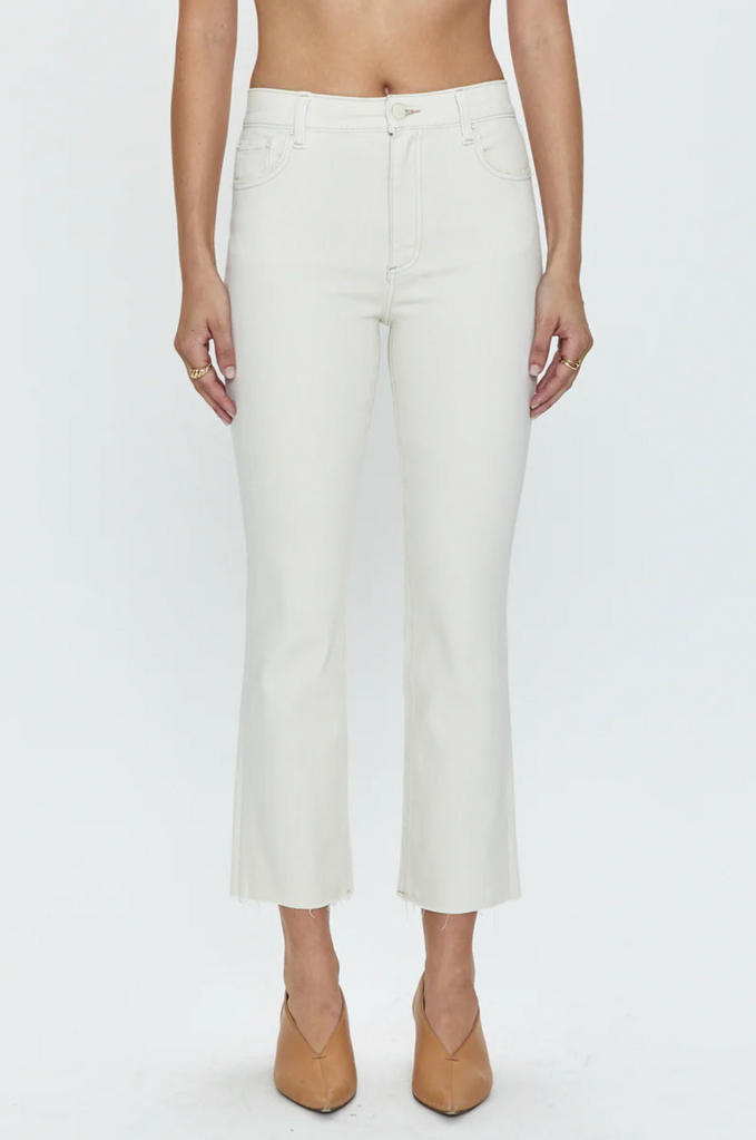 PISTOLA LENNON HIGH RISE CROP BOOT JEAN