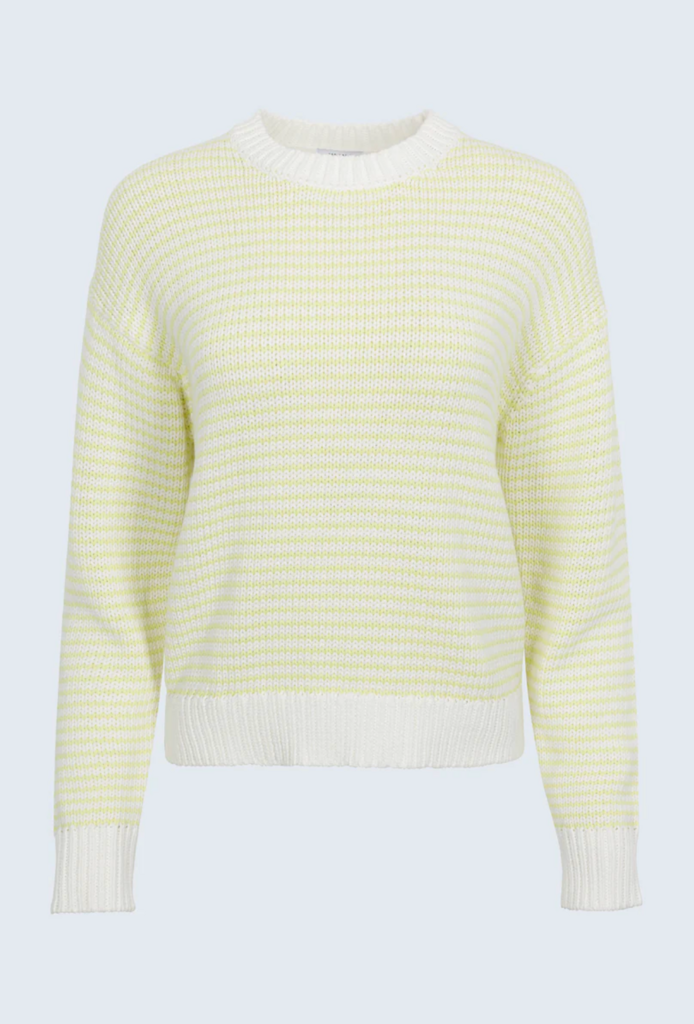 PISTOLA AURA RELAXED CREW NECK SWEATER