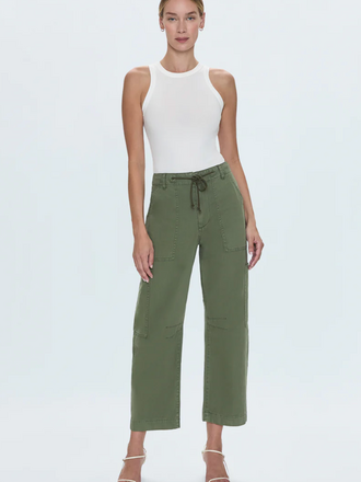 PISTOLA SABRINA CURVED UTILITY PANTS