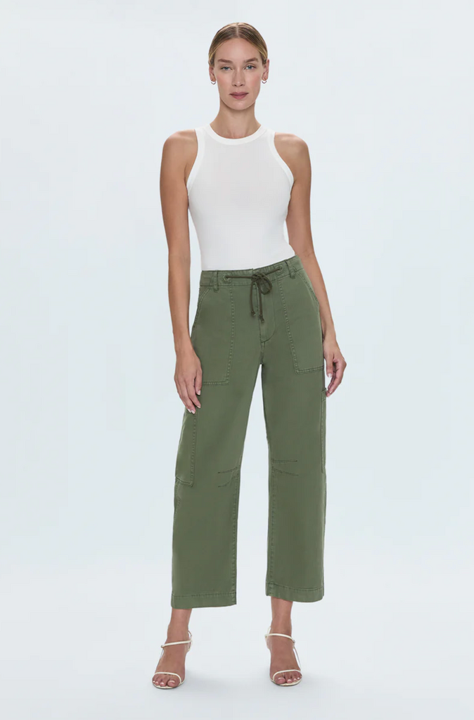 PISTOLA SABRINA CURVED UTILITY PANTS