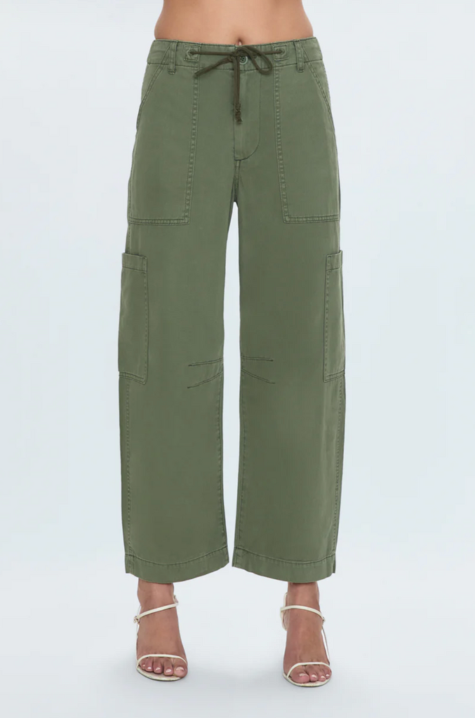 PISTOLA SABRINA CURVED UTILITY PANTS