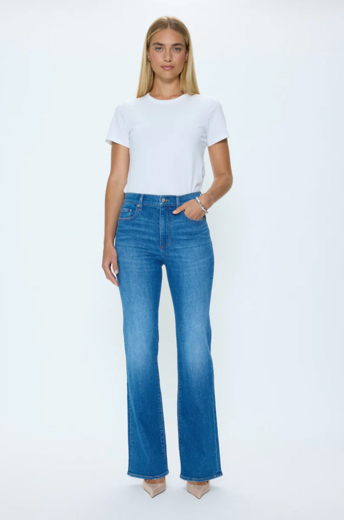 PISTOLA EVIE HIGH RISE SLIM BOOT JEAN