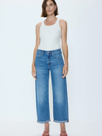 PISTOLA DONNY ROLLED HEM BOYFRIEND JEAN