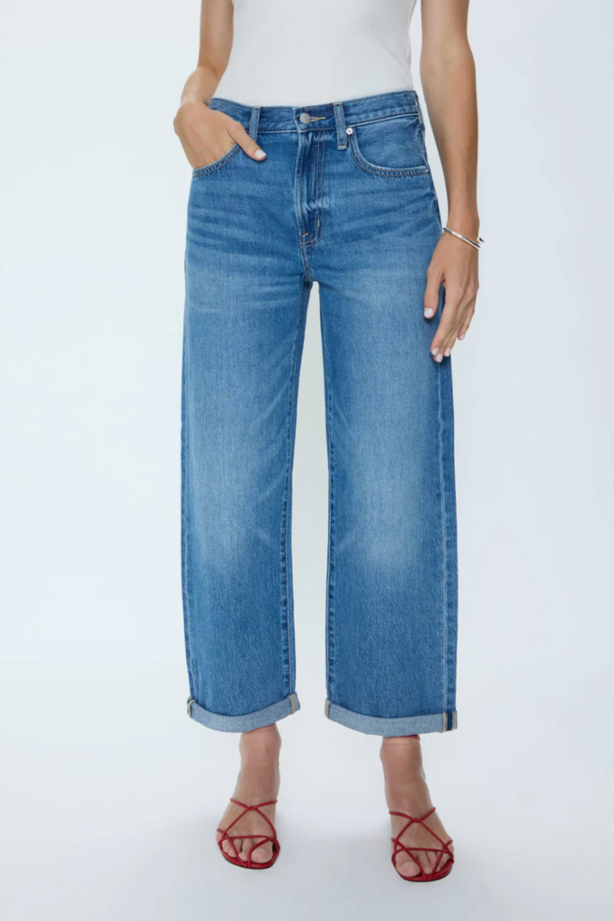 PISTOLA DONNY ROLLED HEM BOYFRIEND JEAN