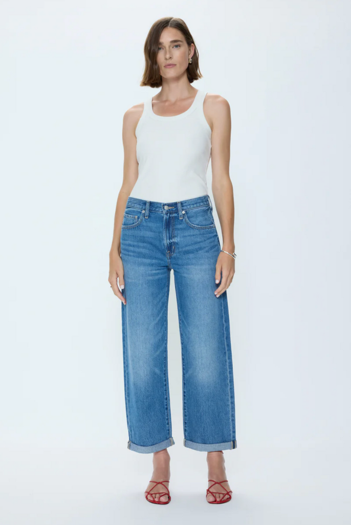 PISTOLA DONNY ROLLED HEM BOYFRIEND JEAN