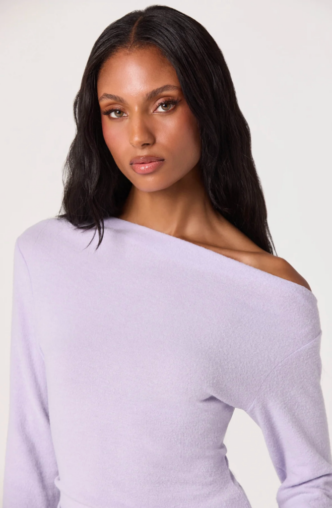 ASTR MIAH OFF SHOULDER TOP