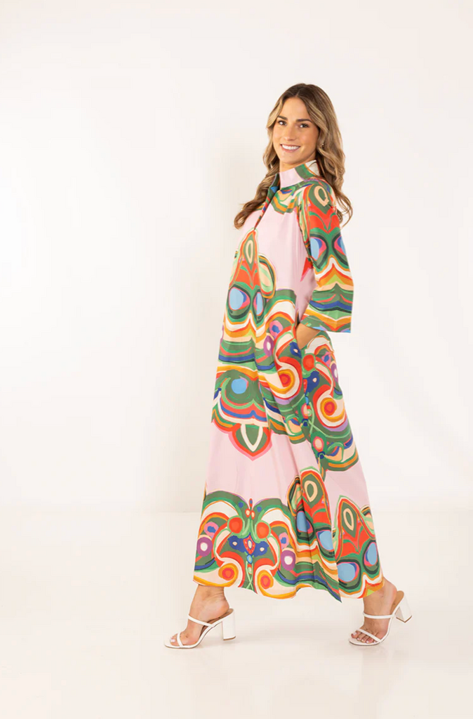 HOUSE OF MBR VENICE CHARLESTON DRESS LONG