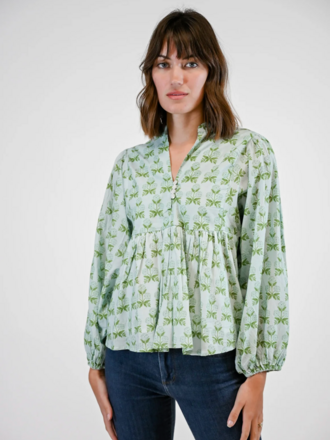 VICTORIA DUNN BLUFFTON BLOUSE
