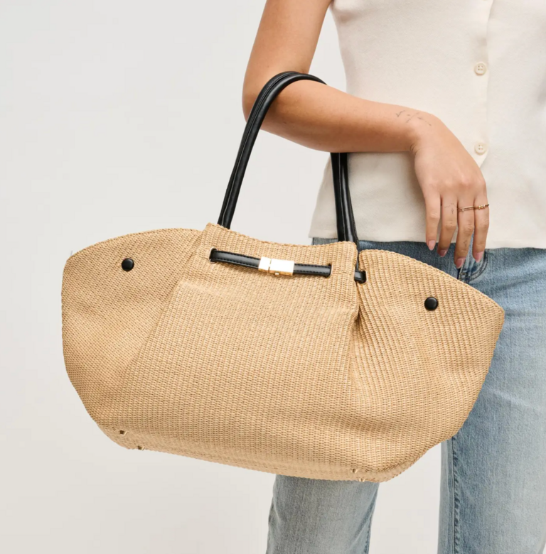 KAIA STRAW TOTE