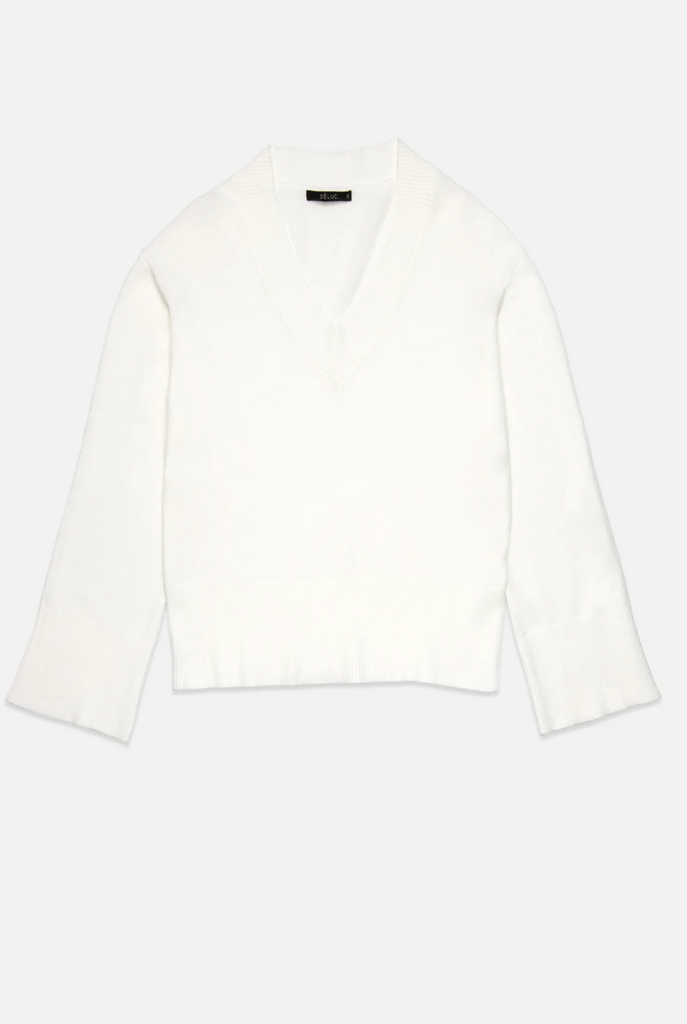 DÈLUC ASCLEPIAS V NECK SWEATER