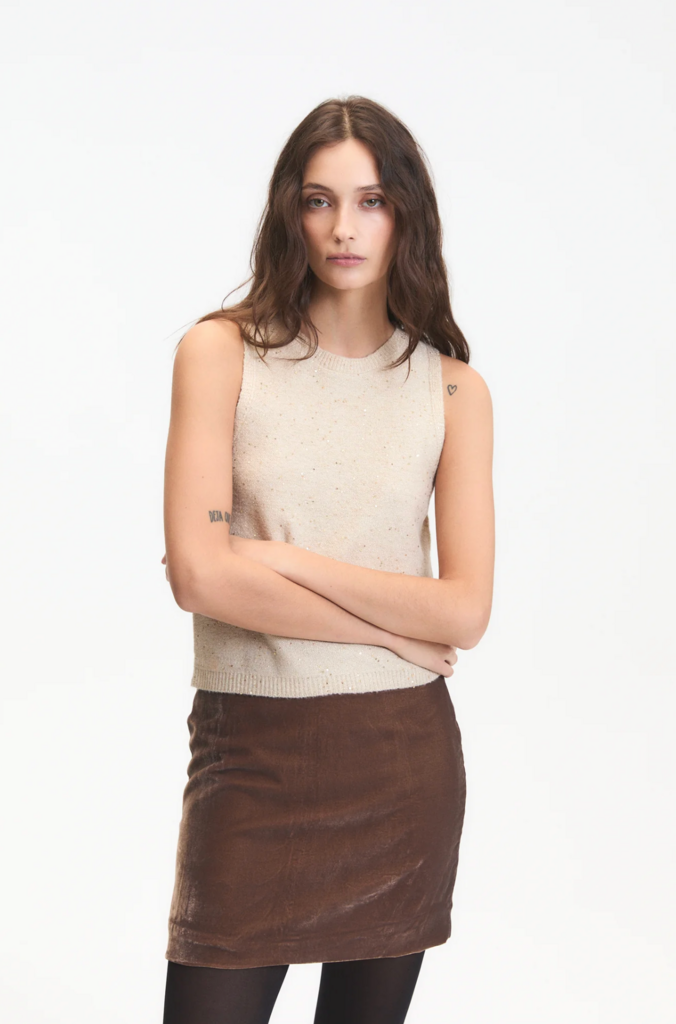 DÈLUC ANGEL KNIT TOP