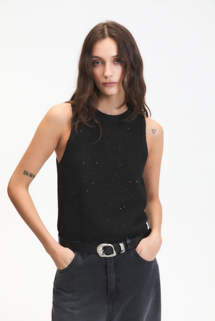 DÈLUC ANGEL KNIT TOP