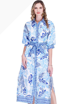 MAXI SHIRT DRESS
