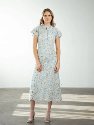 NEVER A WALLFLOWER COLUMN DRESS