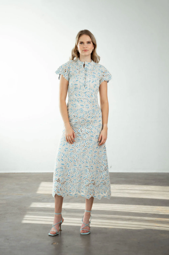 NEVER A WALLFLOWER COLUMN DRESS