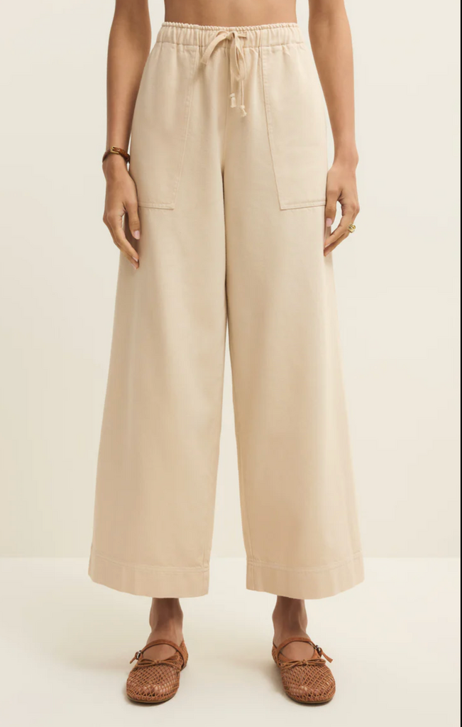 Z SUPPLY DAYCATION TWILL ANKLE PANT