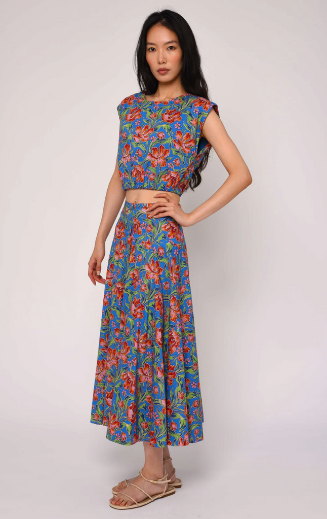 LOVE THE LABEL CAMBRIE TOP ARCHIVE TULIP LIBERTY