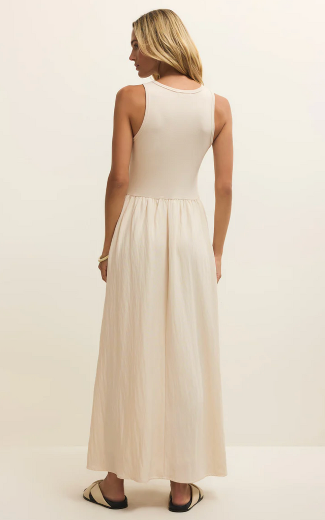 Z SUPPLY CHARLOTTE RIB MIDI DRESS