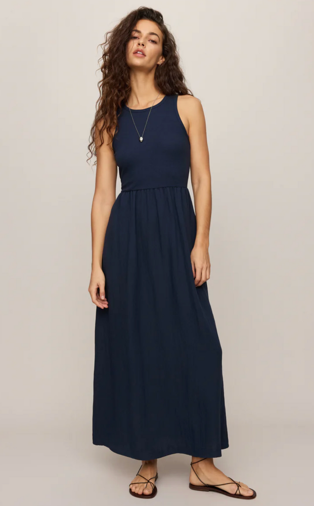 Z SUPPLY CHARLOTTE RIB MIDI DRESS
