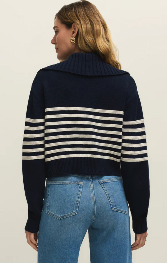 Z SUPPLY KOVAC CROPPED SWEATER JACKET