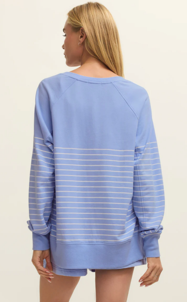 Z SUPPLY WEEKENDER STRIPE V-NECK