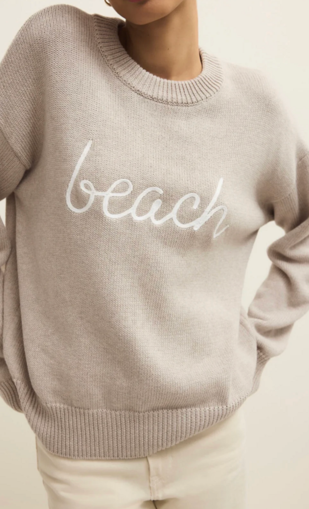 Z SUPPLY BOYFRIEND BEACH SWEATER