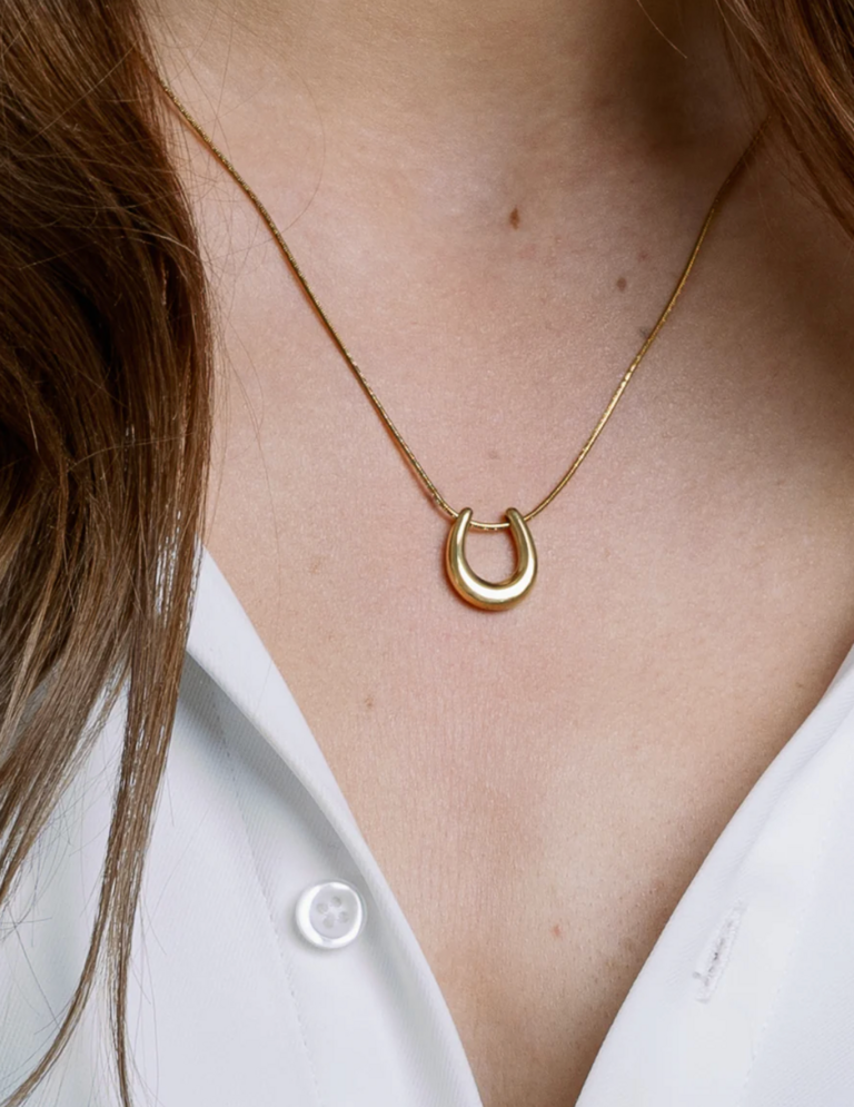 Vincent HOLD YOUR HORSES NECKLACE