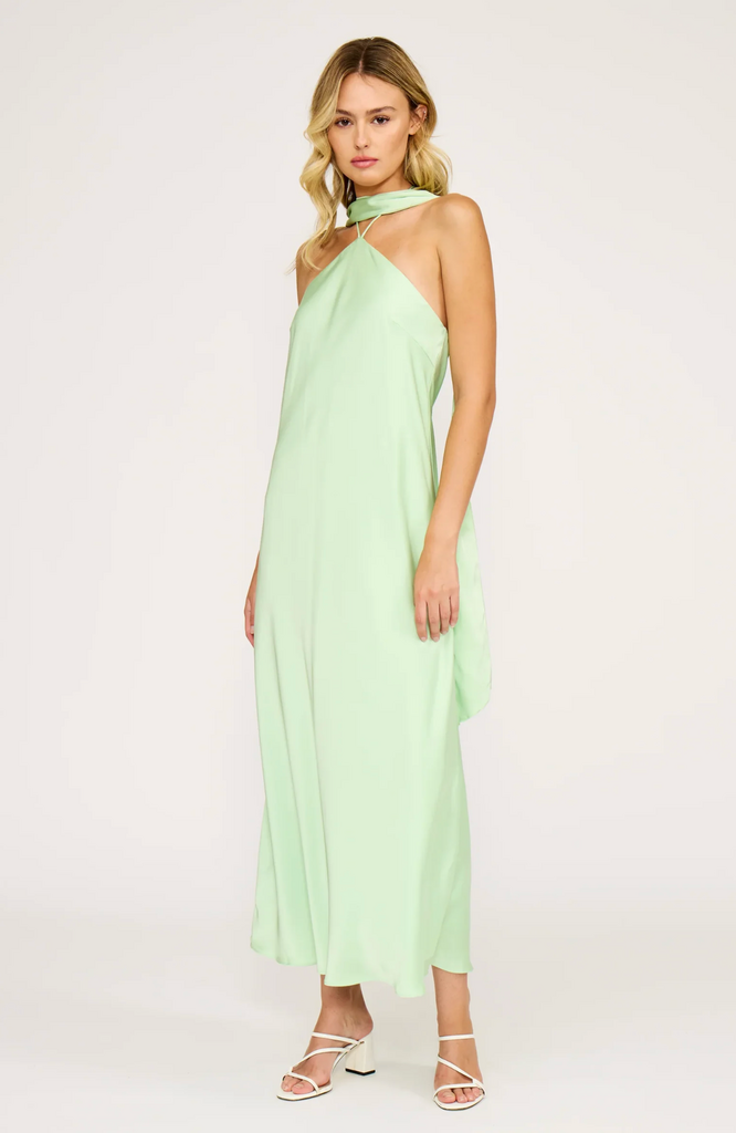 Lucy Paris DEVON HALTER SCARF DRESS