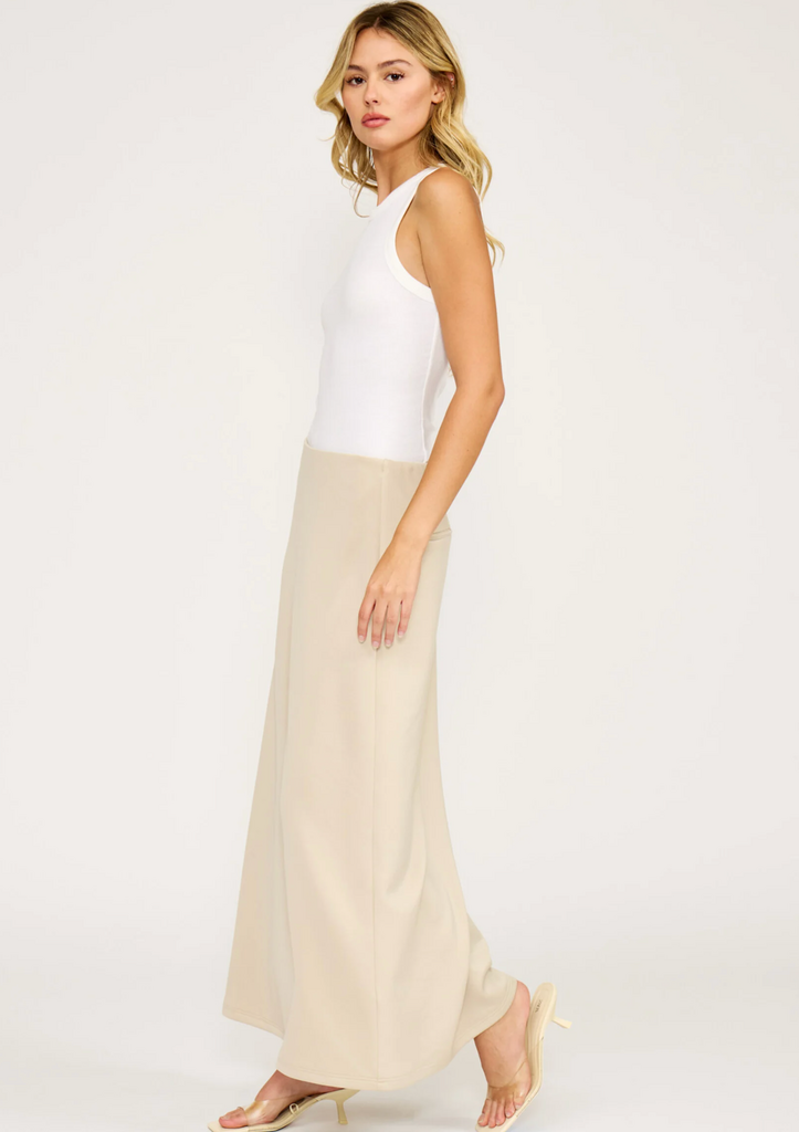 Lucy Paris REESE A LINE MAXI SKIRT